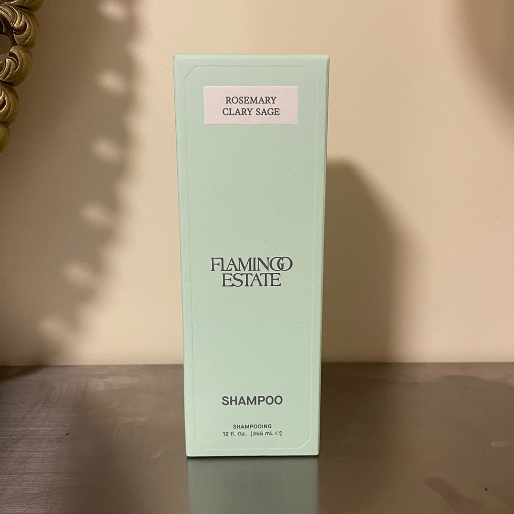 Flamingo Estate Rosemary Clary Sage Shampoo - Mint Green